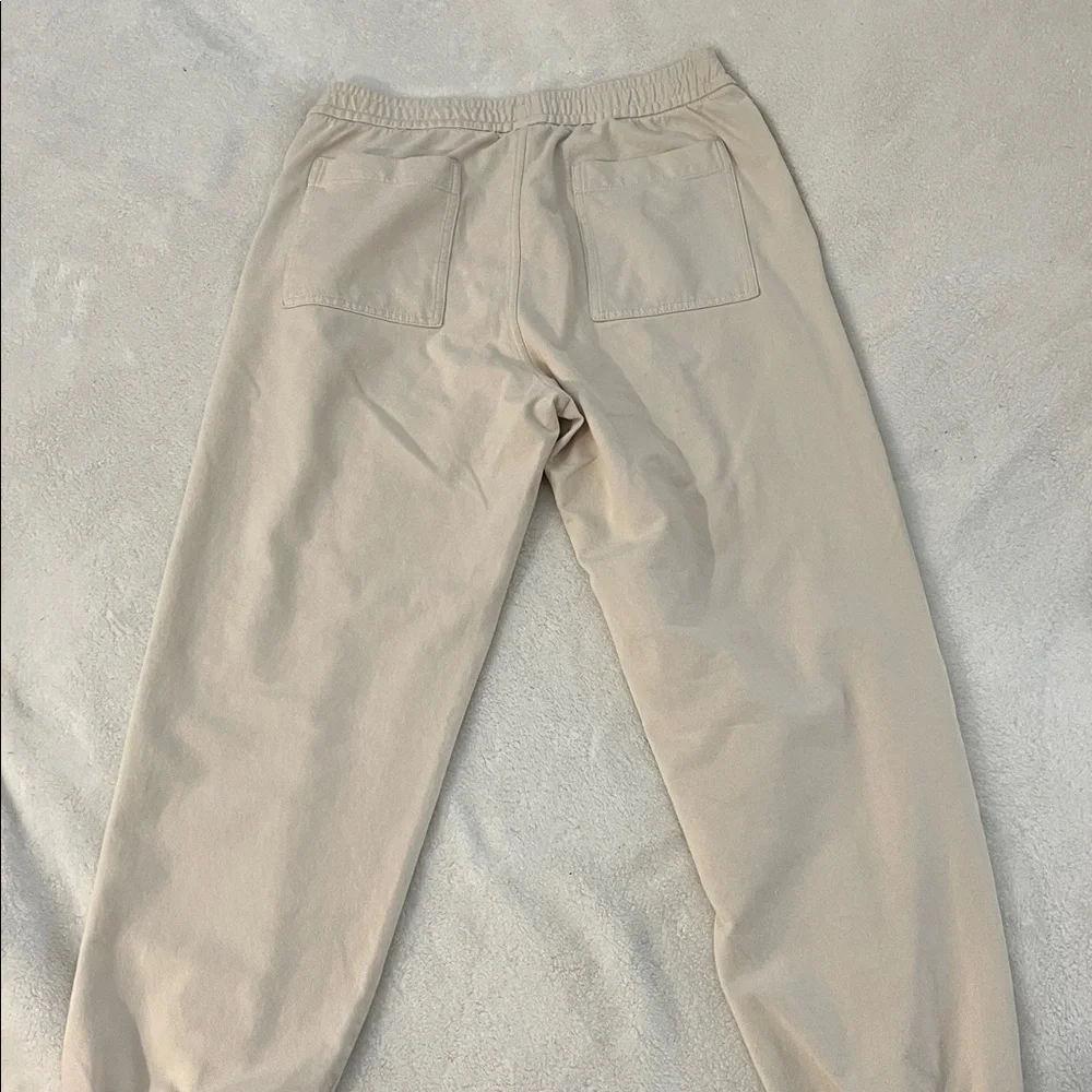 Uniqlo - Beige Jersey Jogger Pants - Picture 6 of 6